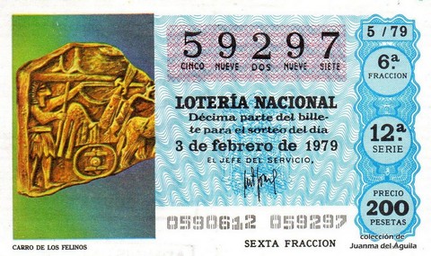 Décimo de Lotería 1979 / 5