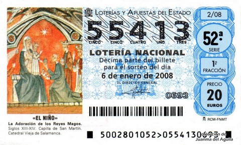 Décimo de Lotería 2008 / 2