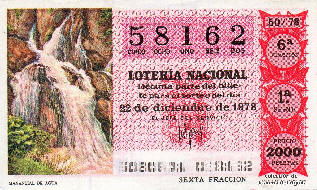 AÑO 1978 COMPLETO LOTERIA NACIONAL DEL SABADO, 